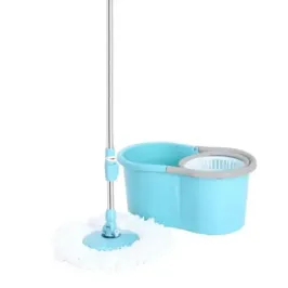 Mopa Spin Mop con Balde Centrifugador Azul