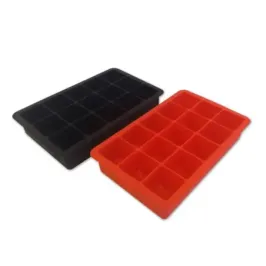 Set de 2 Cubeteras de Silicona para 15 Hielos