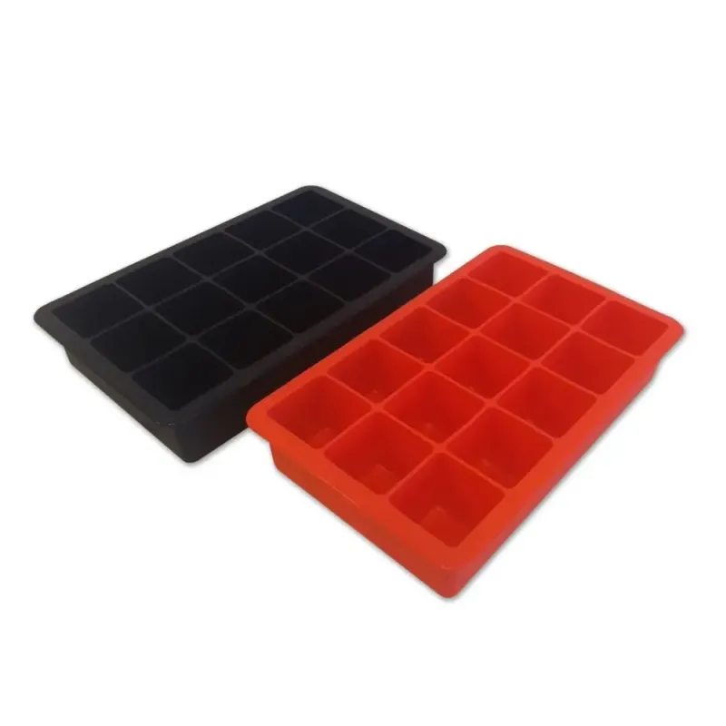 Set de 2 Cubeteras de Silicona para 15 Hielos