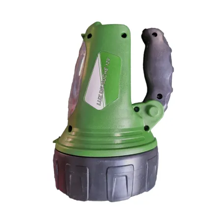 Luz de Noche LED con Linterna 12V Verde