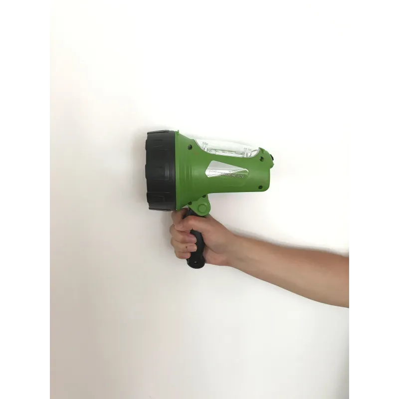 Luz de Noche LED con Linterna 12V Verde