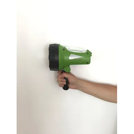 Luz de Noche LED con Linterna 12V Verde