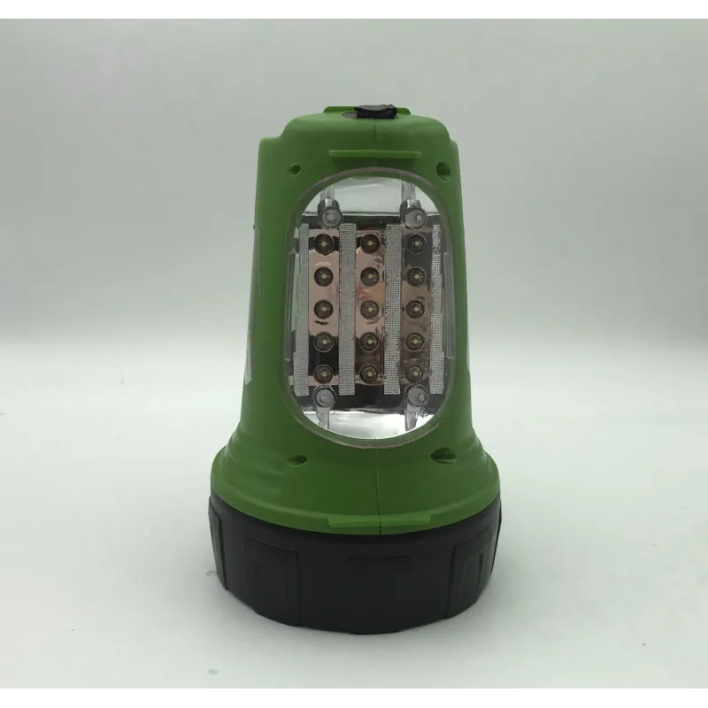 Luz de Noche LED con Linterna 12V Verde