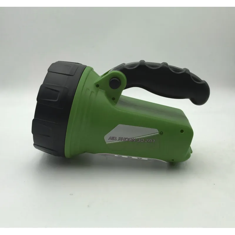 Luz de Noche LED con Linterna 12V Verde