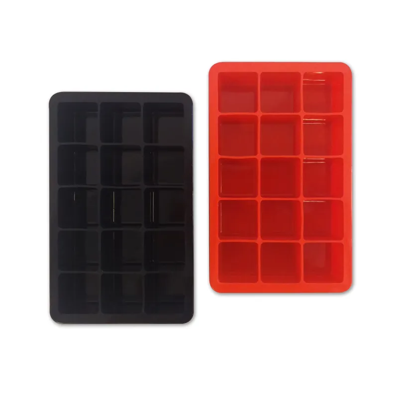 Set de 2 Cubeteras de Silicona para 15 Hielos