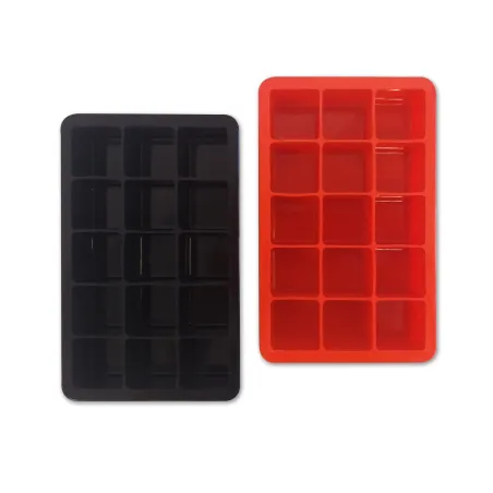 Set de 2 Cubeteras de Silicona para 15 Hielos
