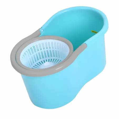 Mopa Spin Mop con Balde Centrifugador Azul
