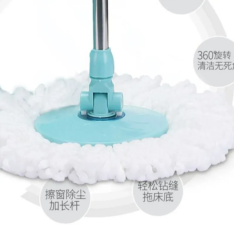 Mopa Spin Mop con Balde Centrifugador Azul