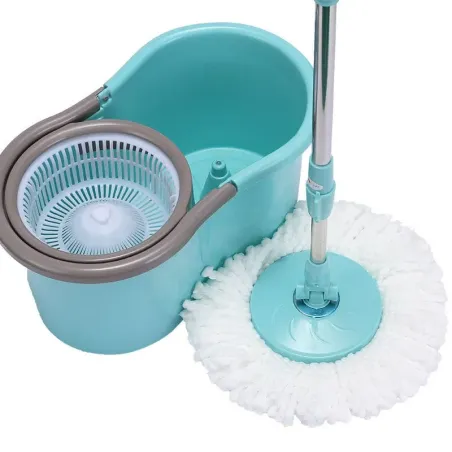 Mopa Spin Mop con Balde Centrifugador Azul