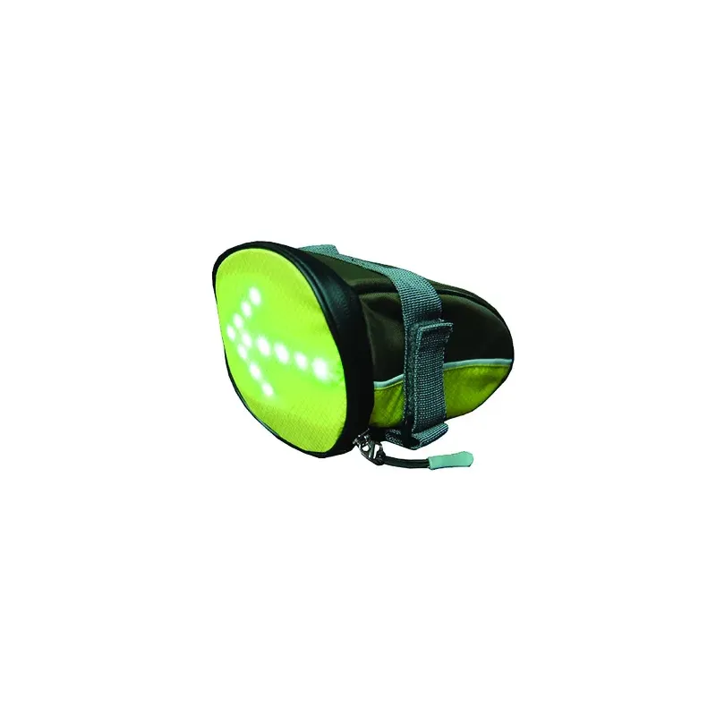 Bolso Para Bicicleta Verde Y Negro