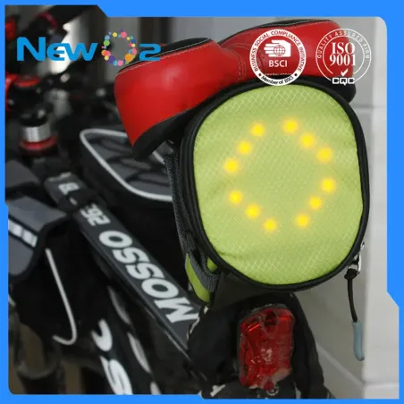 Bolso Para Bicicleta Verde Y Negro