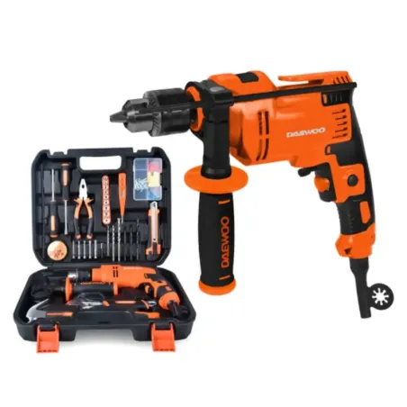 Combo Taladro Electrico con Kit de Herramientas Daewoo DAID550K