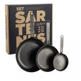 Set Sartenes de Hierro + Provoletera La Planchetta