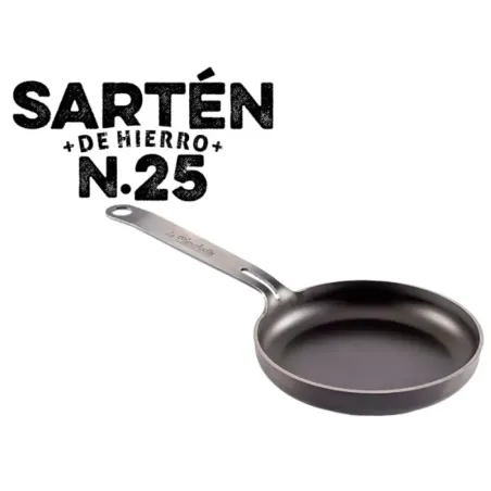 Sartén 25 cm. de Hierro La Planchetta