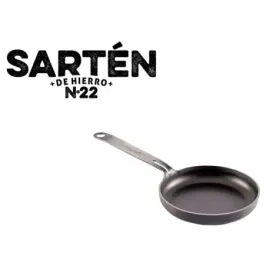 Sartén 22 cm. de Hierro La Planchetta