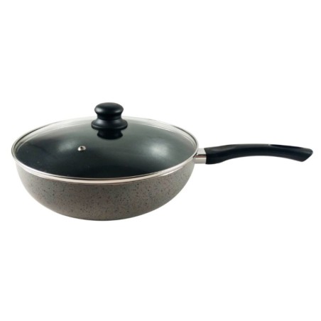 Wok antiadherente de 28 cm