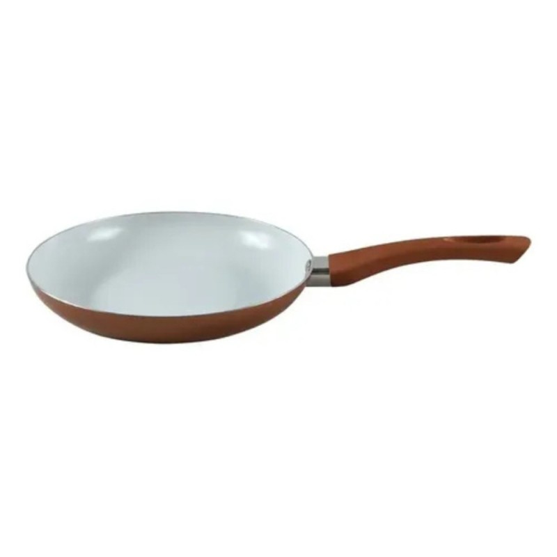 Sartén de 24 cm cobre y blanco