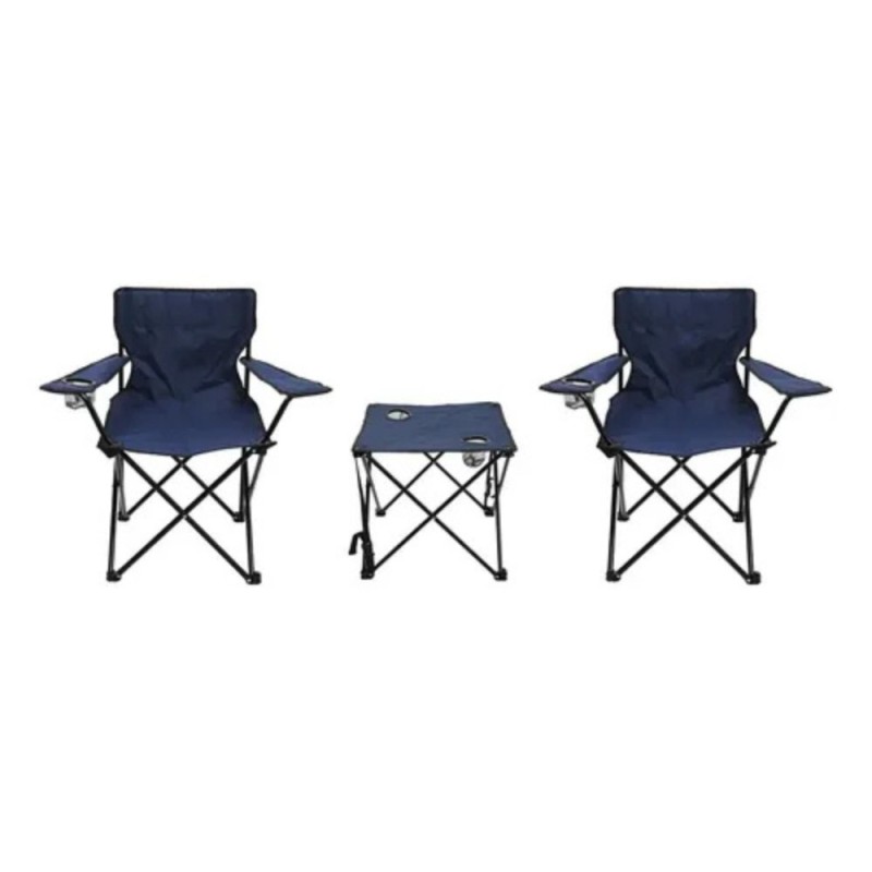 Set de camping mesa y 2 sillones directores