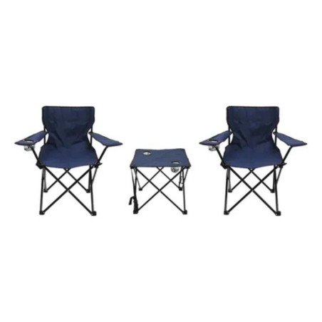 Set de camping mesa y 2 sillones directores
