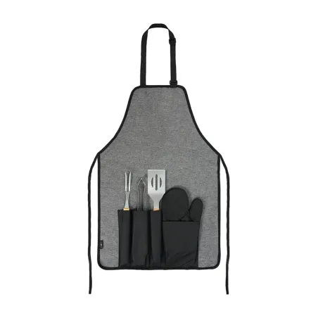 Set de asado con delantal grill
