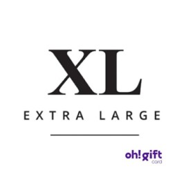 XL Extra Large GiftCard