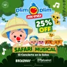 Plim Plim y sus amigos en Safari Musical: El Gran Concierto en la Selva