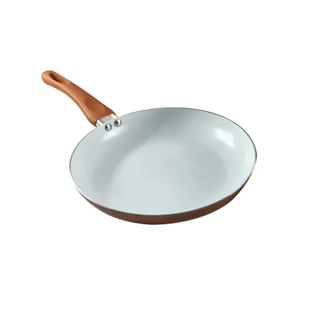 Sartén de 24 cm cobre y blanco