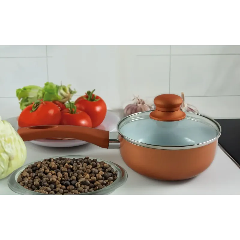 Olla de 16 cm copper line