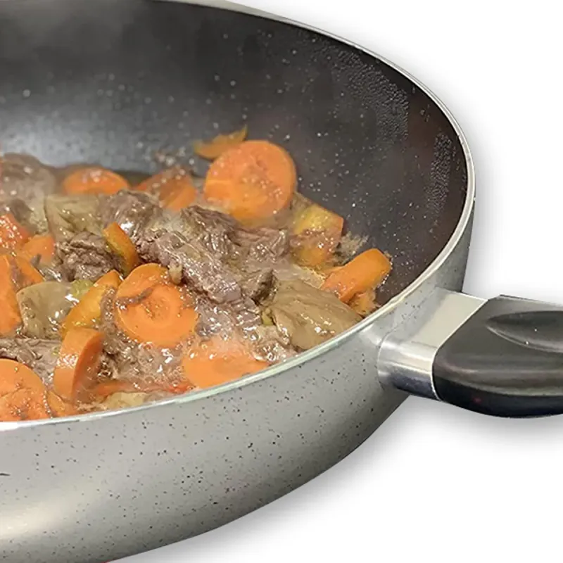 Wok antiadherente de 28 cm