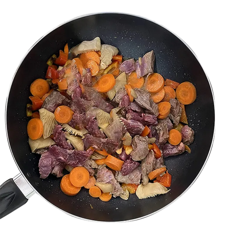 Wok antiadherente de 28 cm
