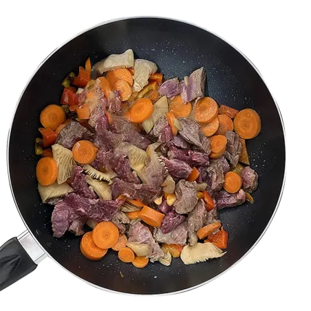 Wok antiadherente de 28 cm