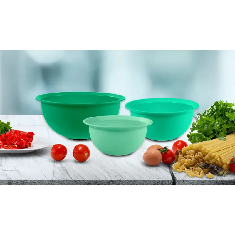 Set de 2 bowls y colador