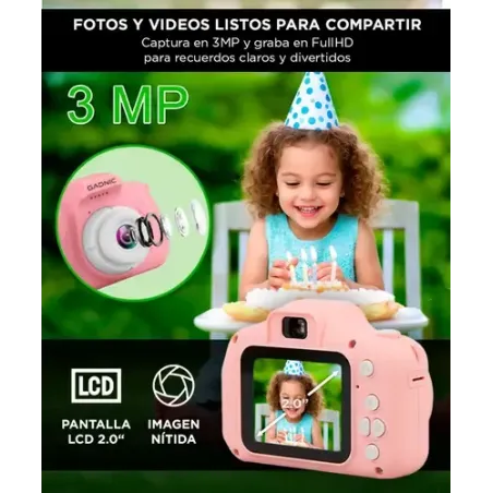 Cámara De Fotos Infantil