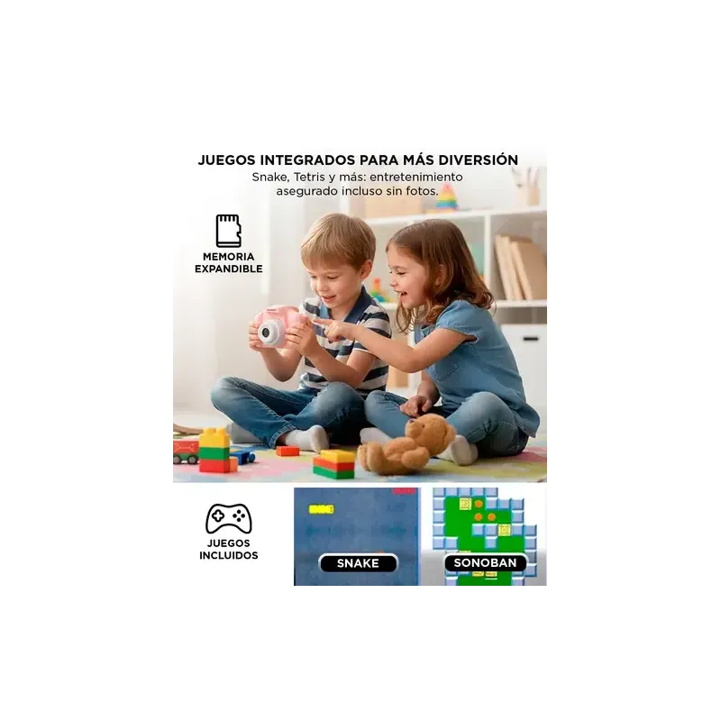 Cámara De Fotos Infantil