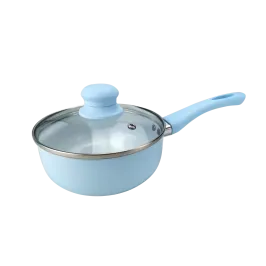 Olla de 16 cm celeste pastel