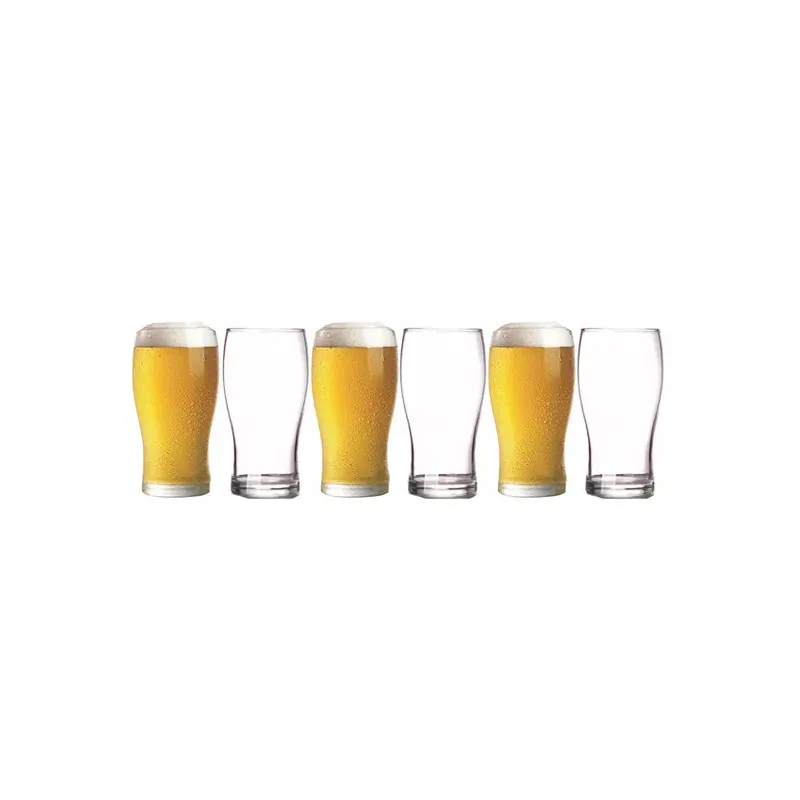 Set de 6 vasos de vidrio 480ml