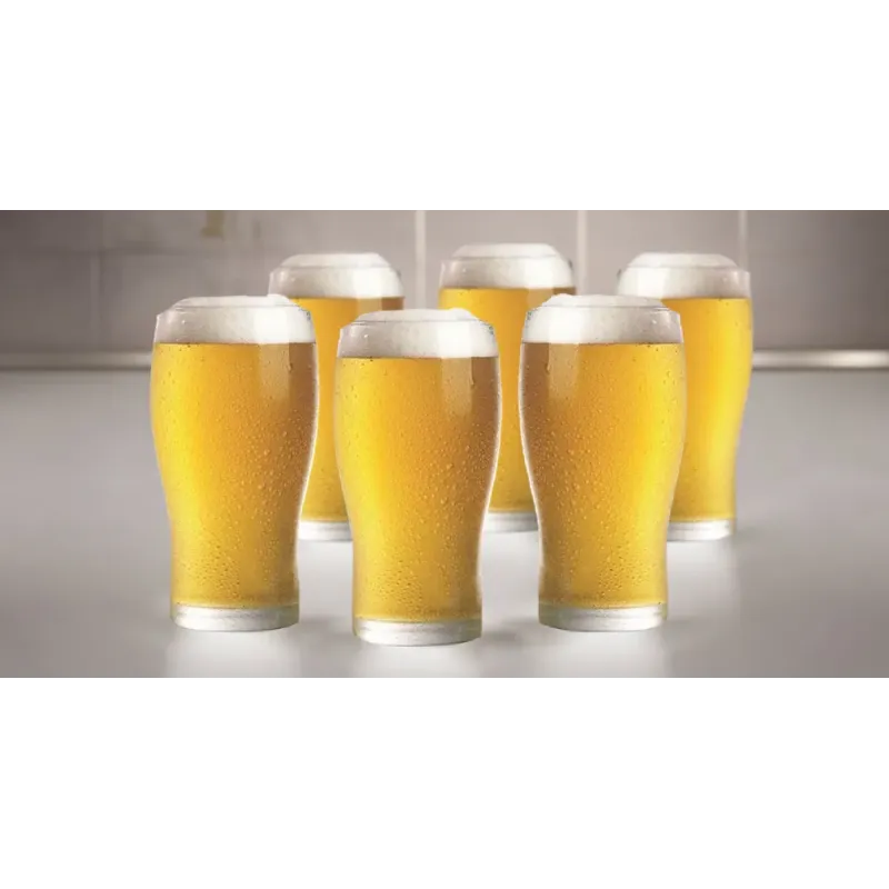 Set de 6 vasos de vidrio 480ml