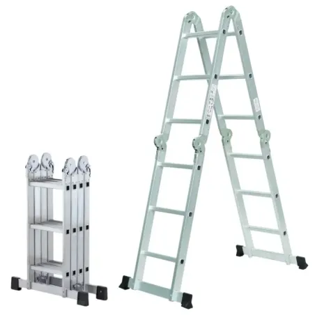 Escalera de Aluminio de 5 Posiciones con Plataforma